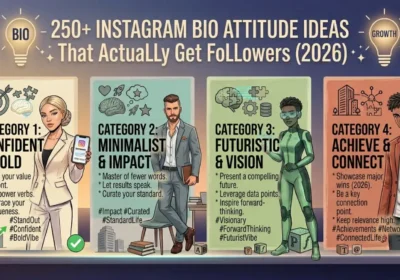 250+ Instagram Bio Attitude Ideas That Actually Get Followers (2026)