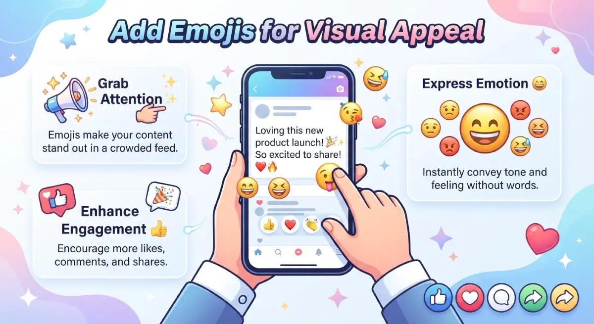 Add Emojis for Visual Appeal