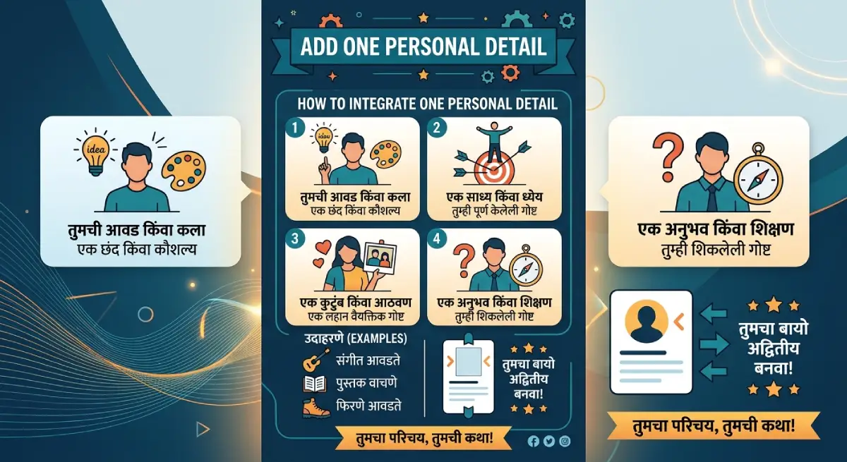 Add One Personal Detail