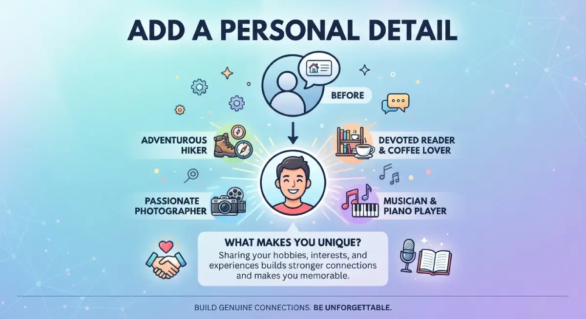 Add a Personal Detail