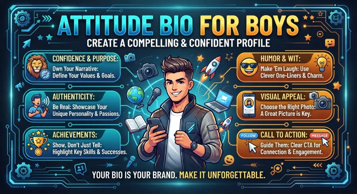 Attitude Bio for Boys