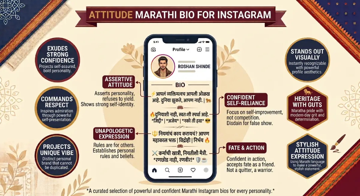 Attitude Marathi Bio for Instagram