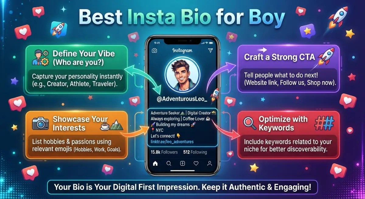 Best Insta Bio for Boy