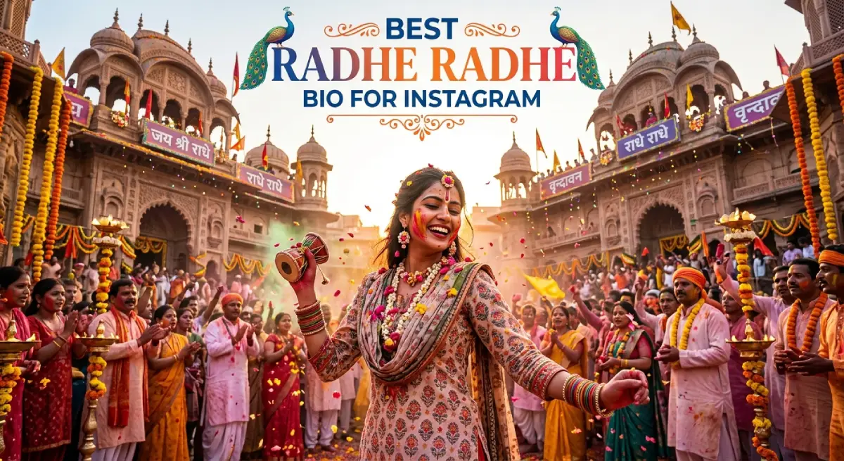 Best Radhe Radhe Bio for Instagram