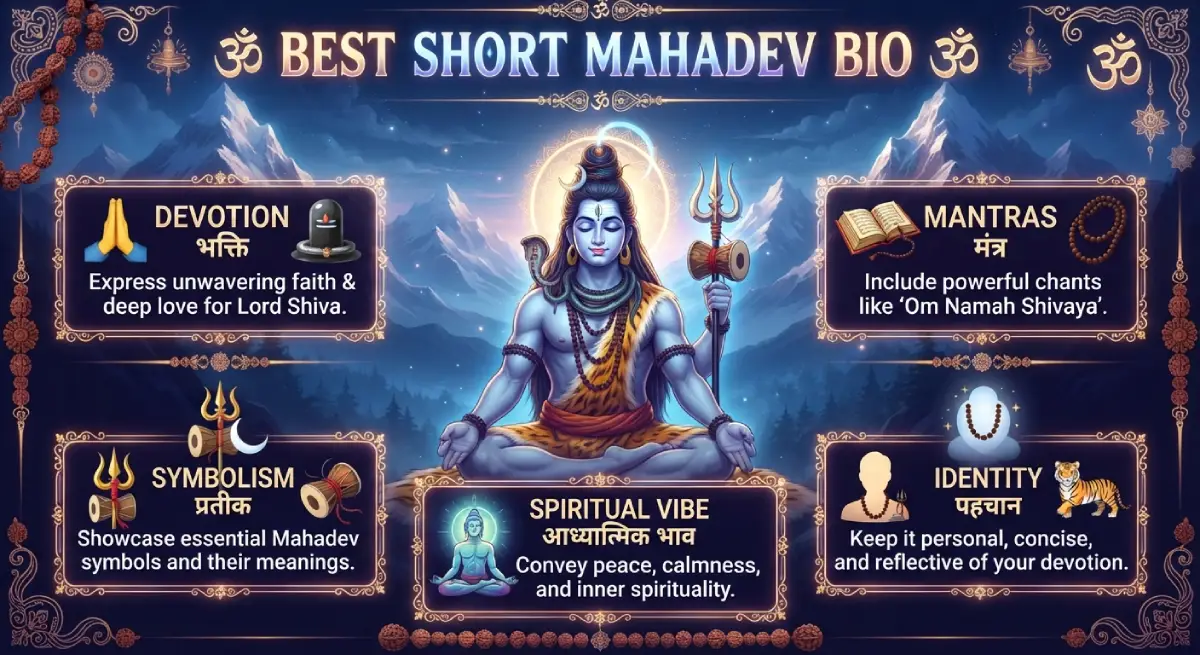 Best Short Mahadev Bio