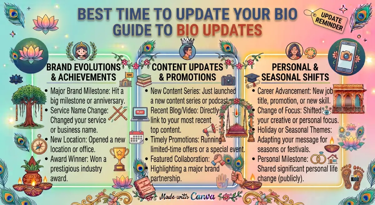 Best Time to Update Your Bio