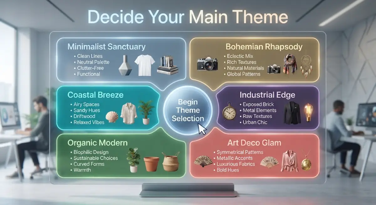 Decide Your Main Theme