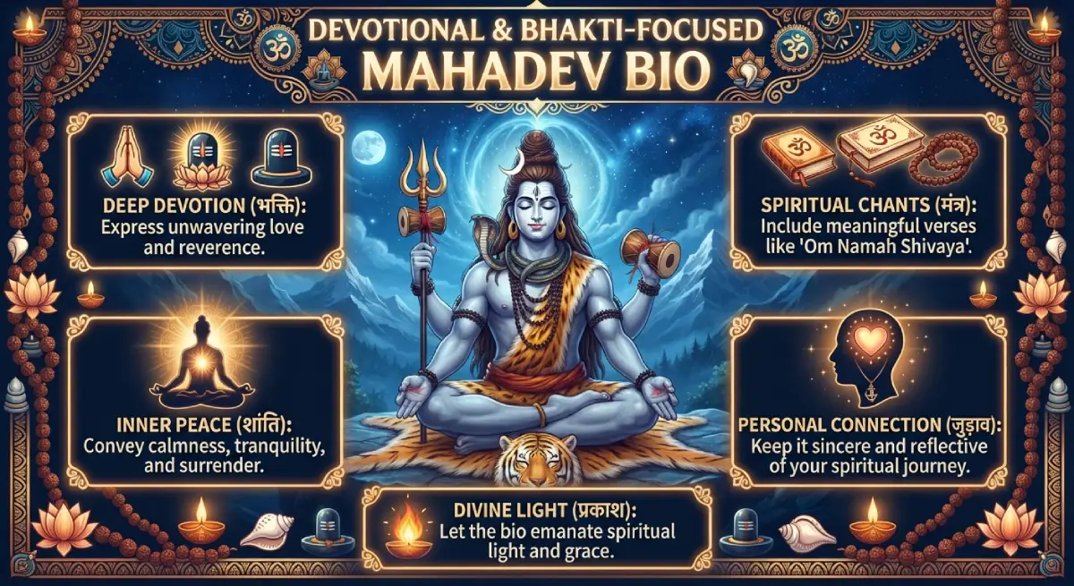 Devotional & Bhakti-Focused Mahadev Bio