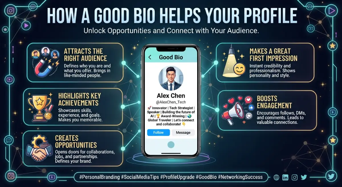 How a Good Bio Helps Your Profile