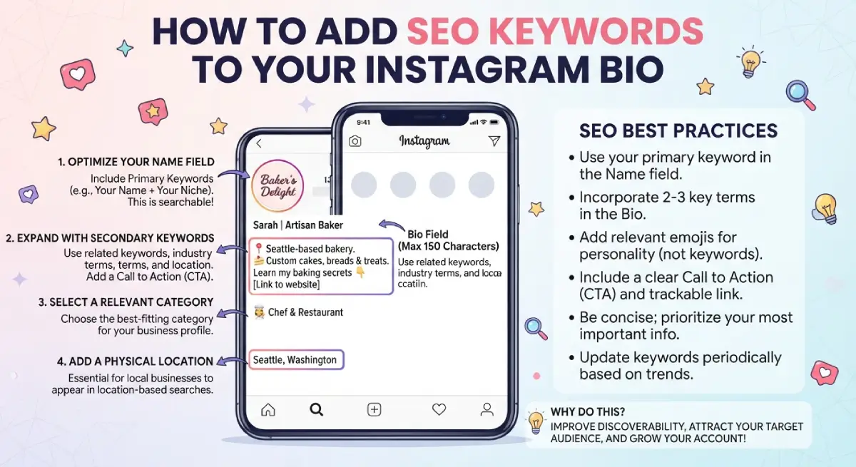 How to Add SEO Keywords to Your Instagram Bio