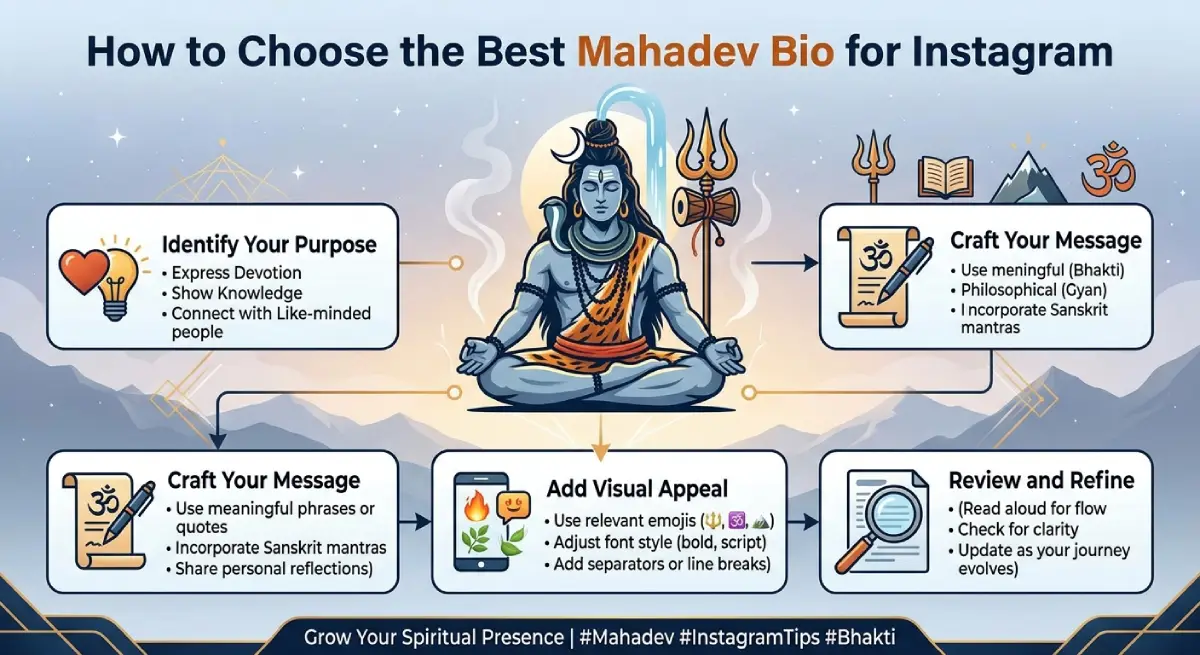 How to Choose the Best Mahadev Bio for Instagram