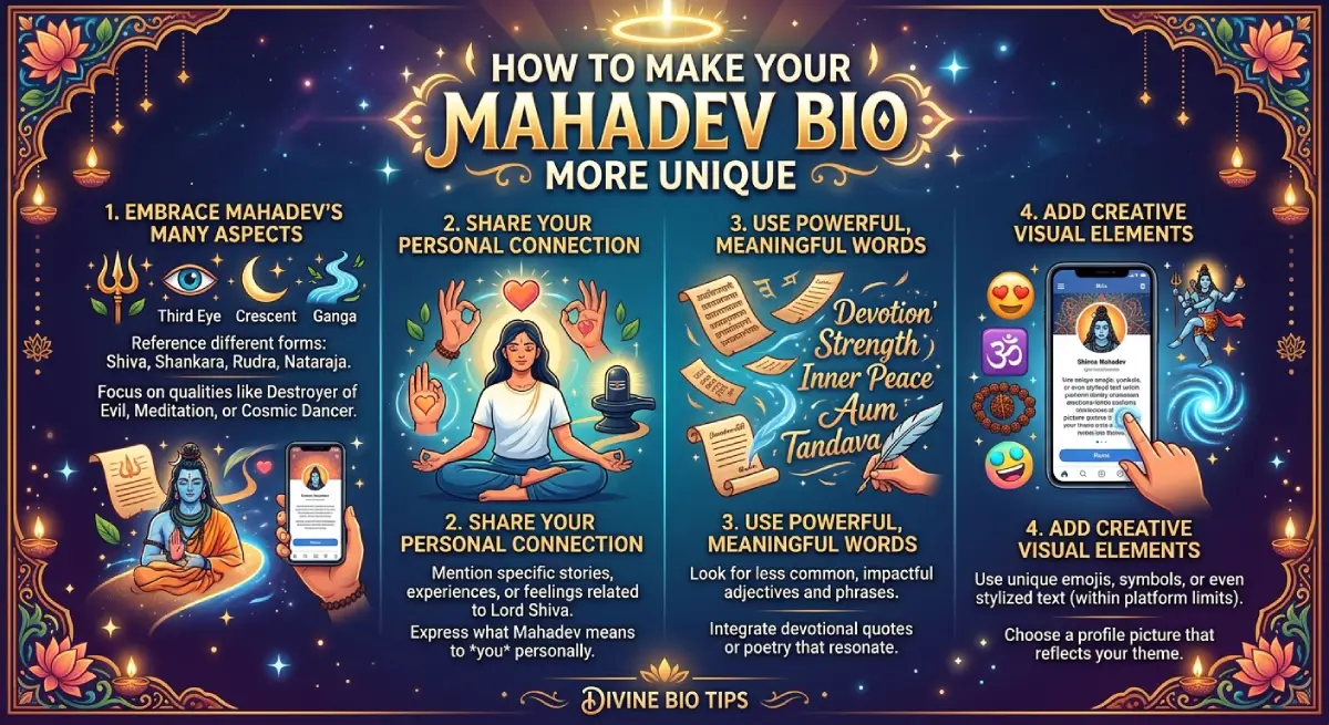How to Make Your Mahadev Bio More Unique
