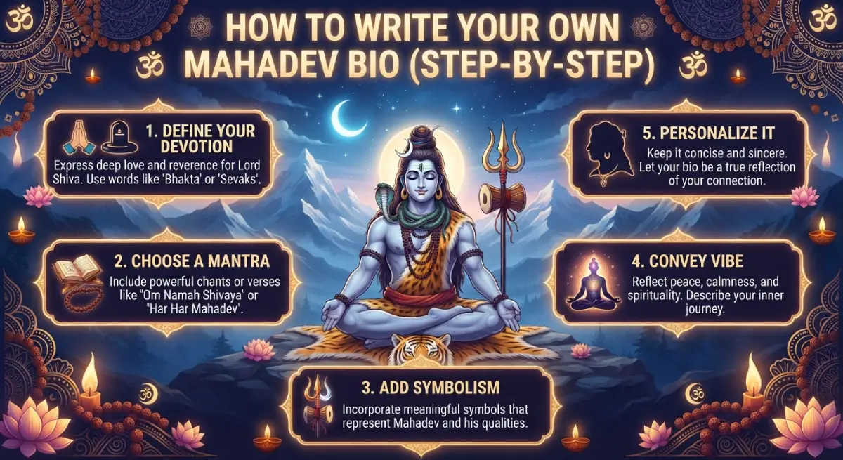How to Write Your Own Mahadev Bio (Step-by-Step)