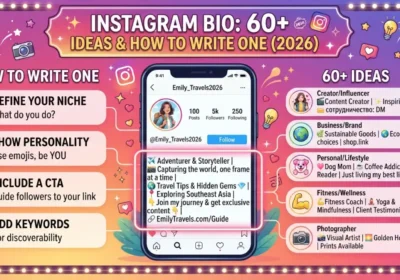 Instagram Bio: 60+ Ideas & How to Write One (2026)