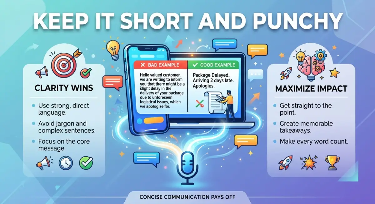 Keep It Short and Punchy