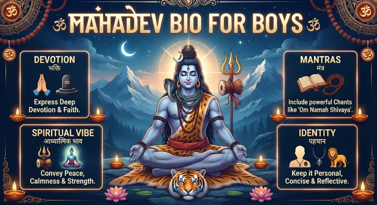 Mahadev Bio for Boys