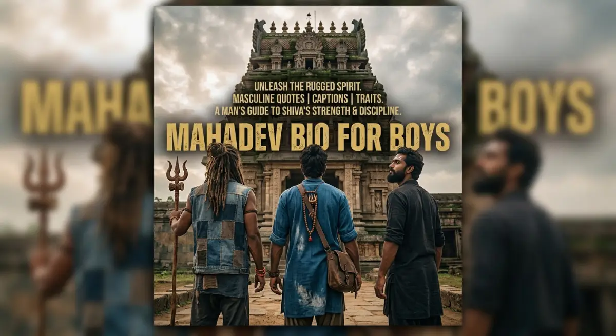 Mahadev Bio for Boys