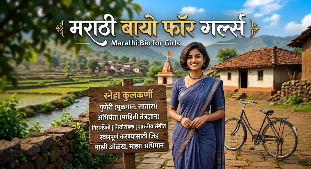 Marathi Bio for Girls
