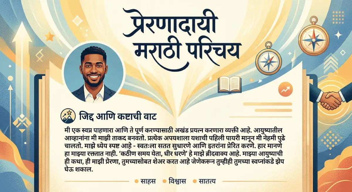 Motivational Marathi Bio
