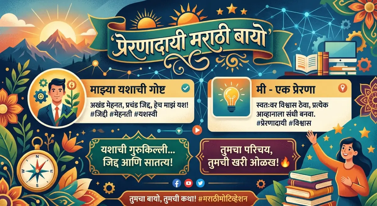 Motivational Marathi Bio