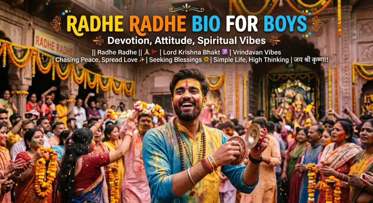 Radhe Radhe Bio for Boys