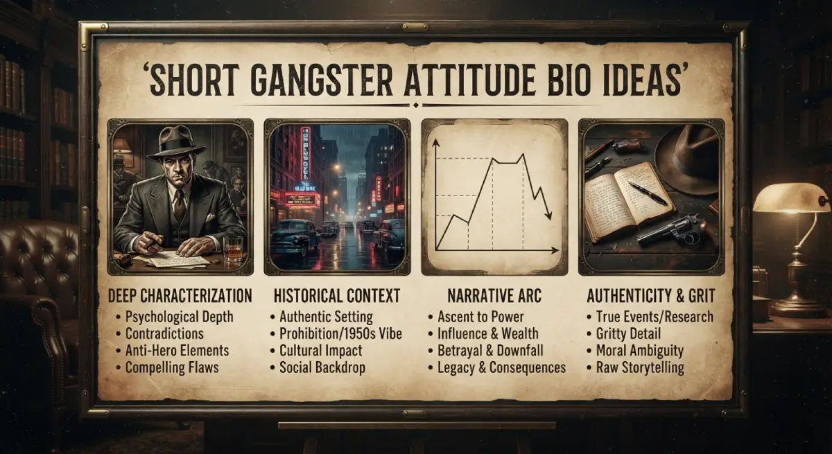 Short Gangster Attitude Bio Ideas