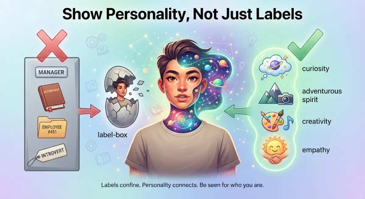 Show Personality, Not Just Labels