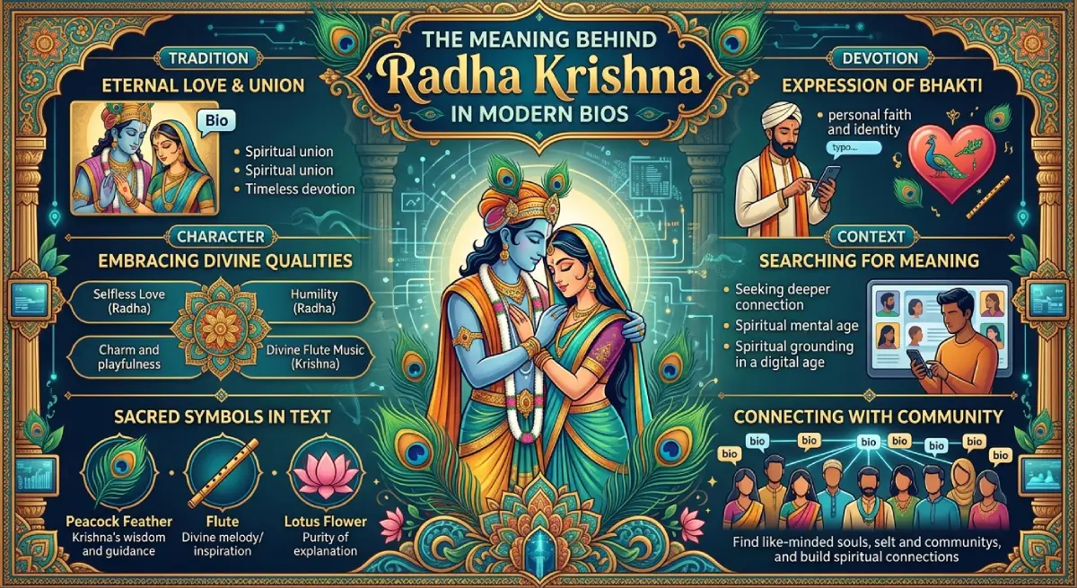 The Meaning Behind Radha Krishna in Modern Bios