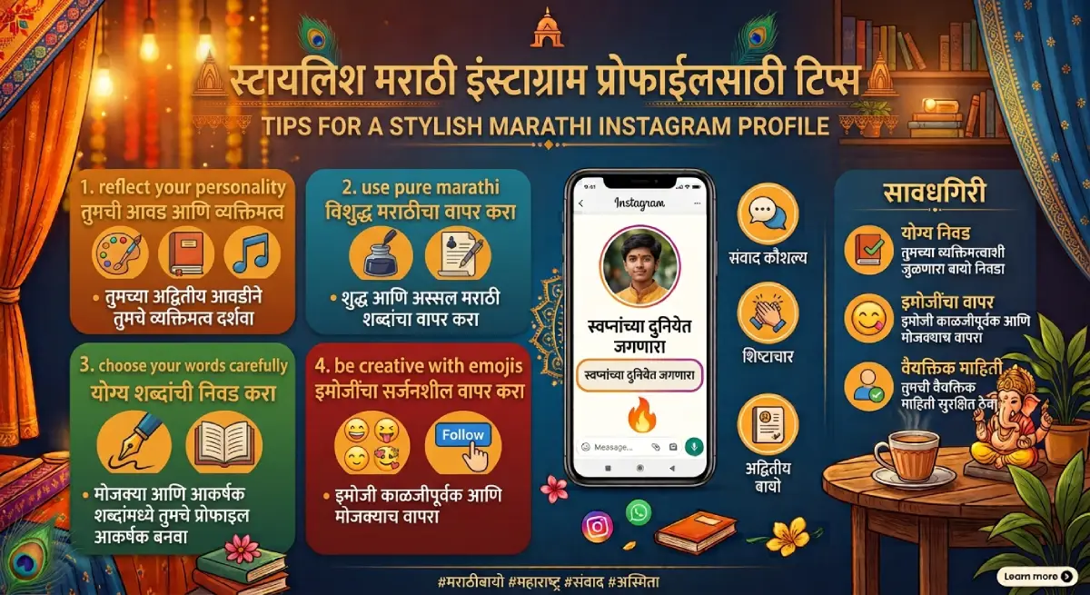 Tips for a Stylish Marathi Instagram Profile