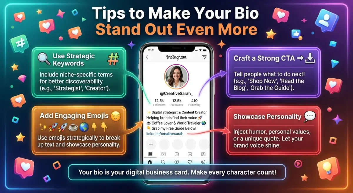 Tips to Make Your Bio Stand Out Even More