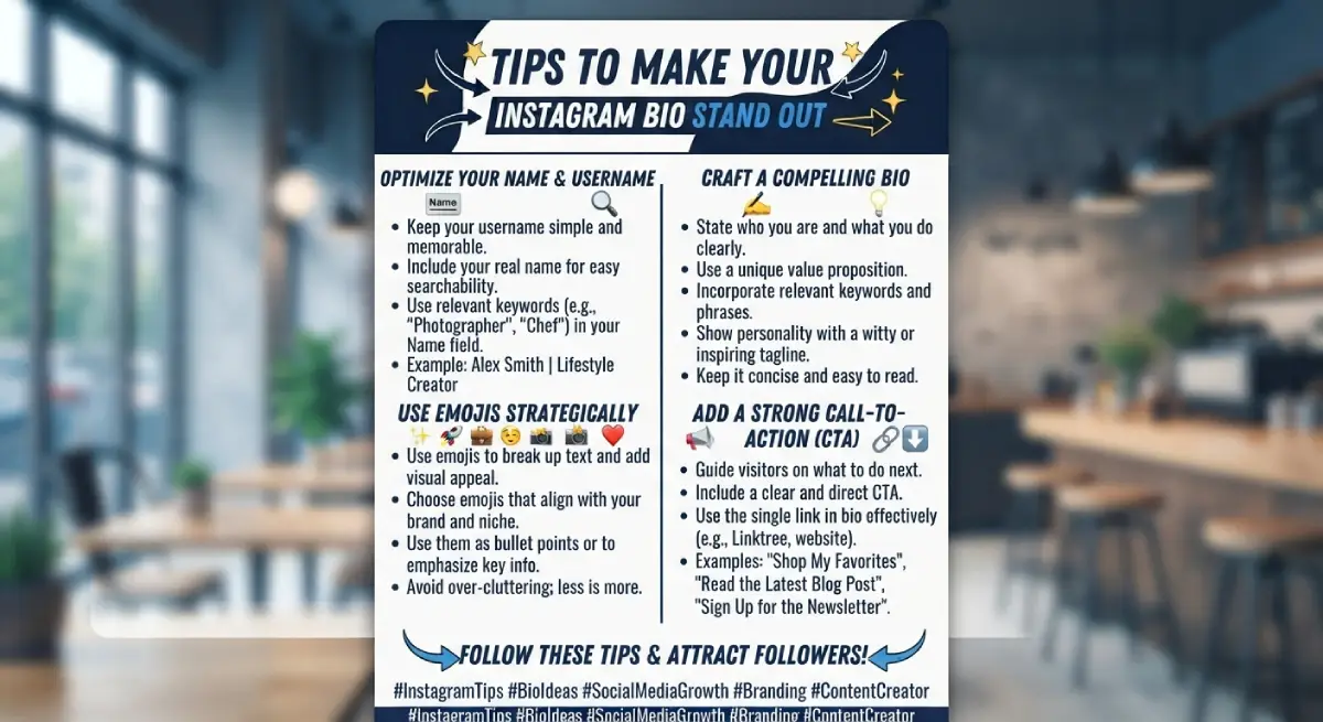 Tips to Make Your Instagram Bio Stand Out