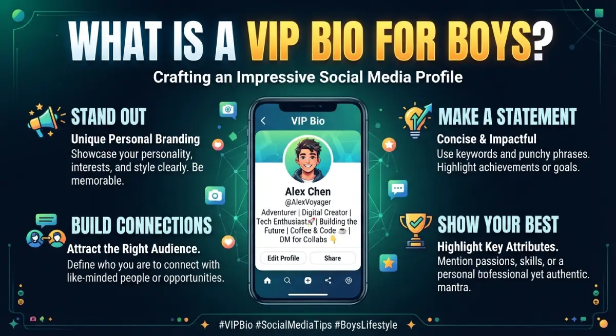 What Is a VIP Bio for Boys?
