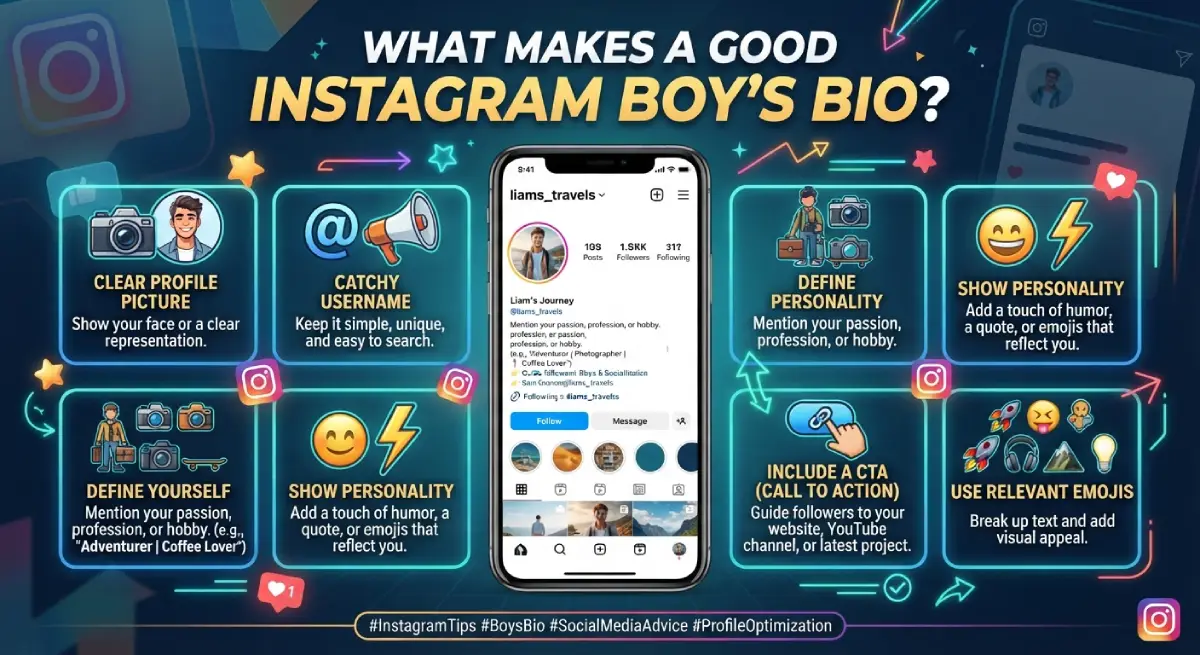 What Makes a Good Instagram Boys Bio?
