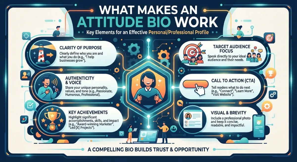 What Makes an Attitude Bio Work