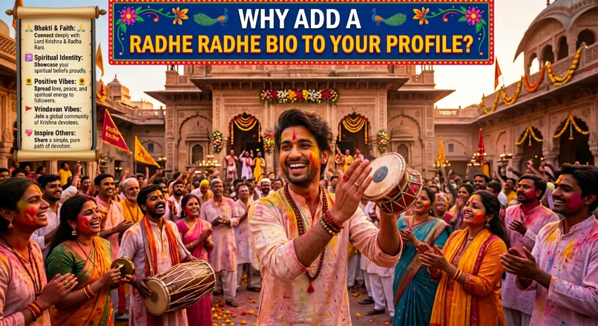 Why Add a Radhe Radhe Bio to Your Profile?