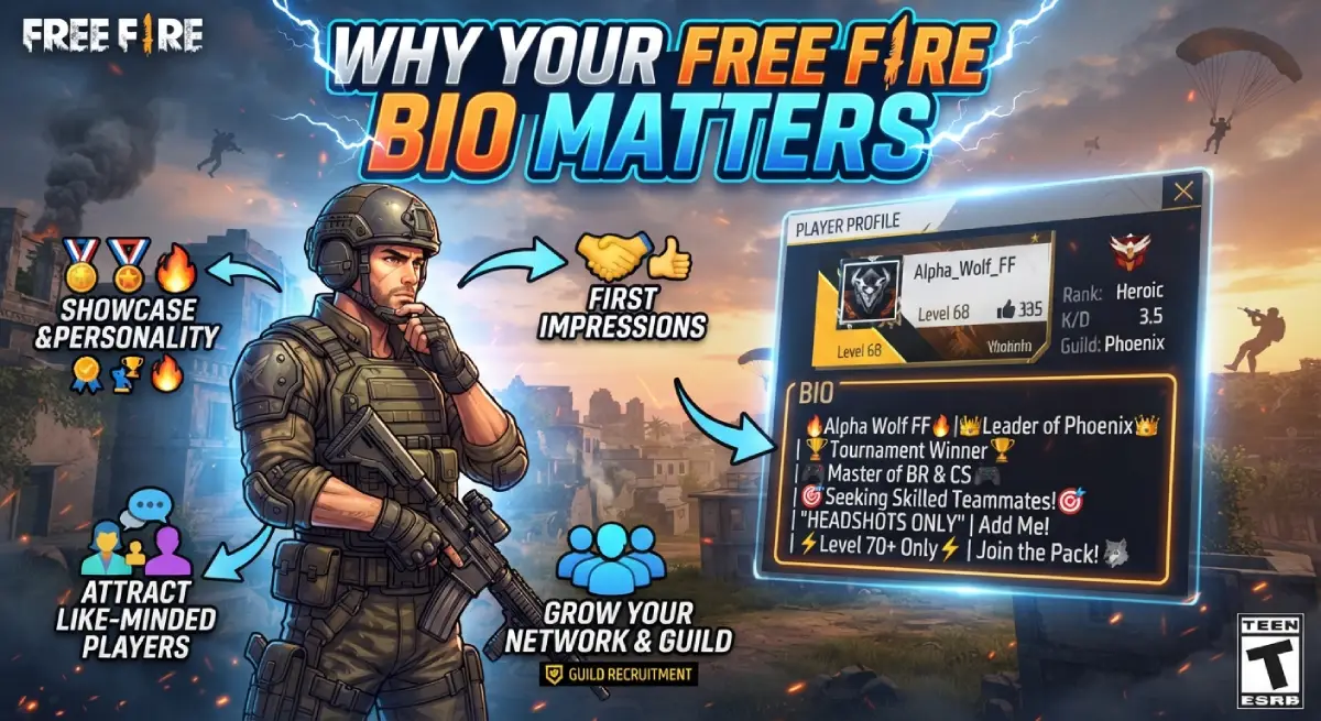 Why Your Free Fire Bio Matters