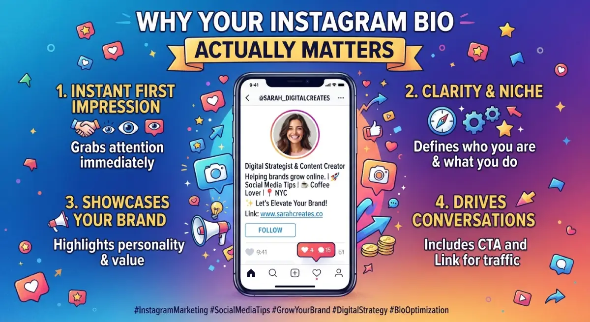 Why Your Instagram Bio Actually Matters