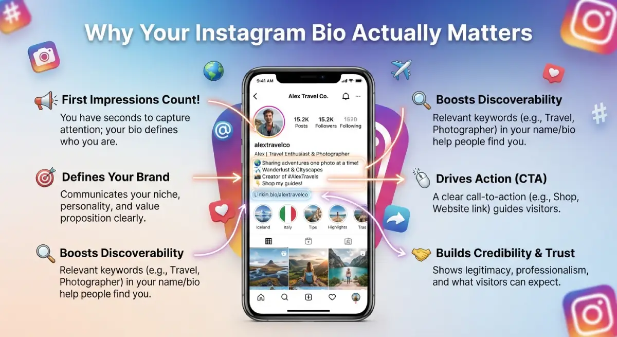 Why Your Instagram Bio Actually Matters