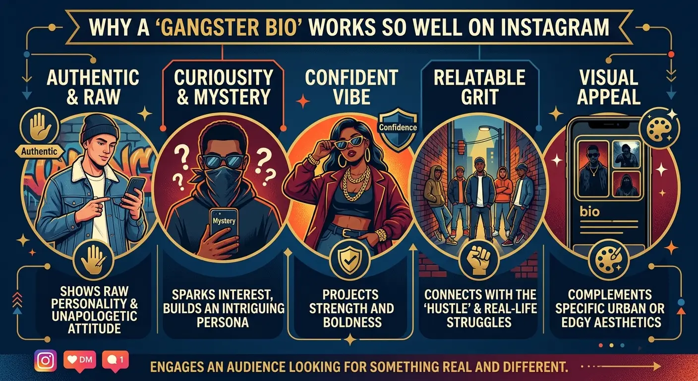 Why a Gangster Bio Works So Well on Instagram