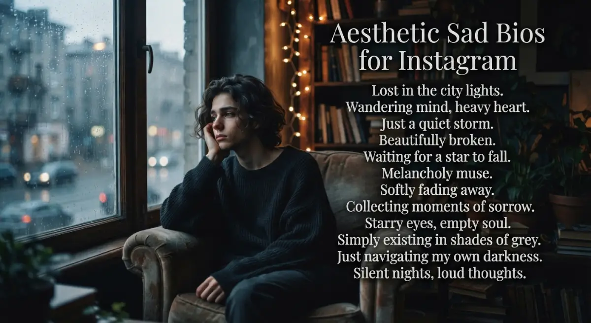 Aesthetic Sad Bios for Instagram