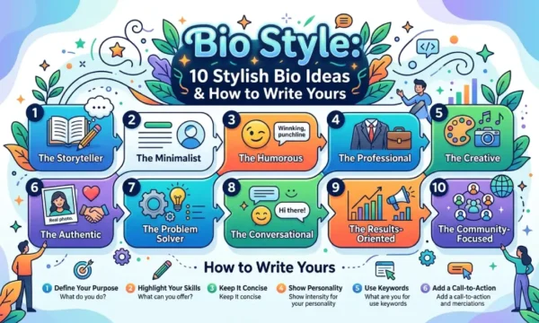 Bio Style: 10 Stylish Bio Ideas & How to Write Yours