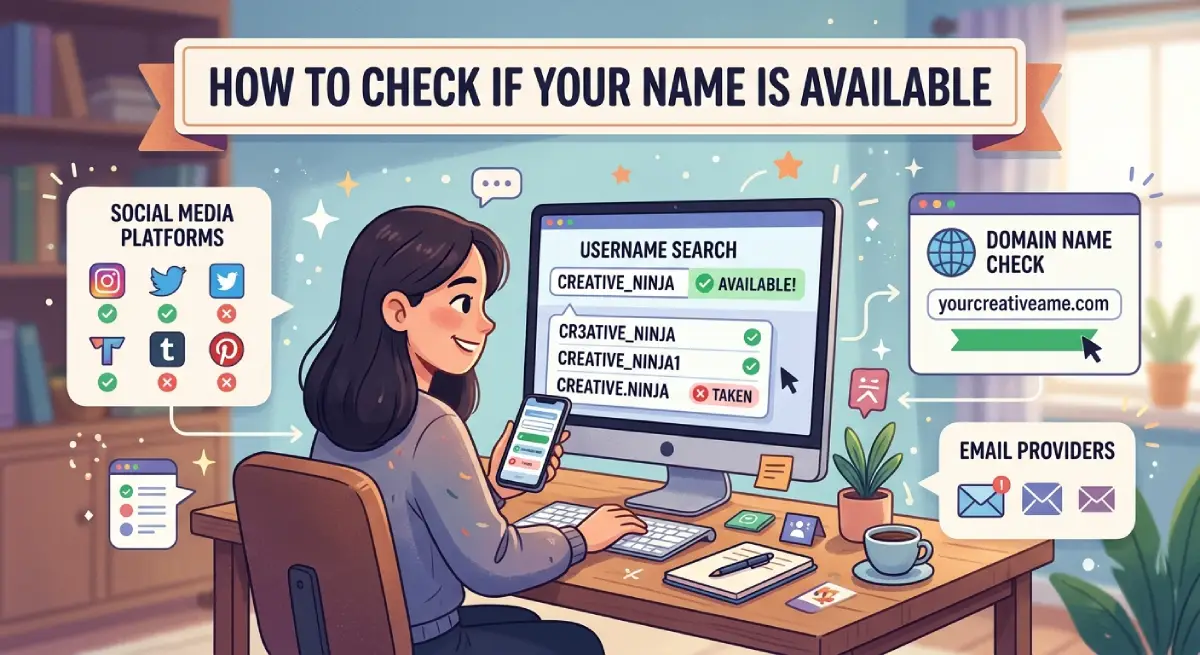 How to Check If Your Name Is Available