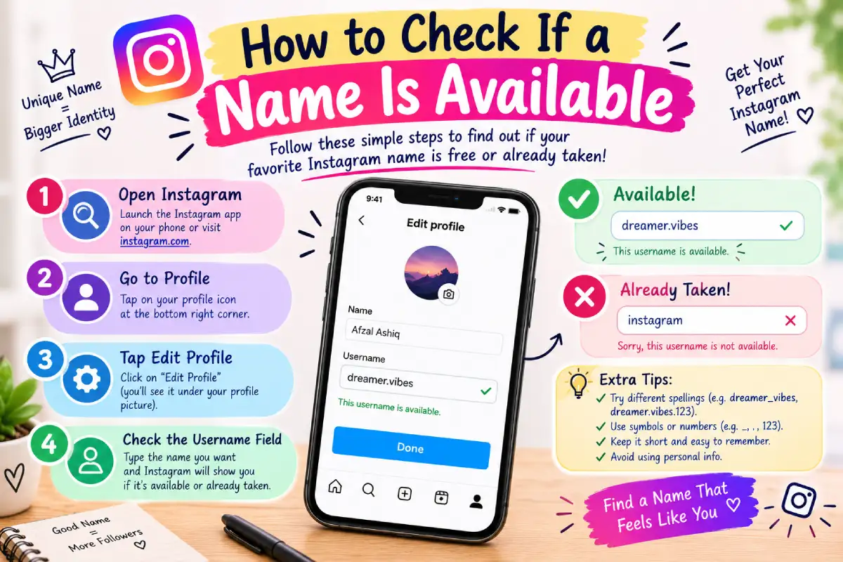 How to Check If a Name Is Available