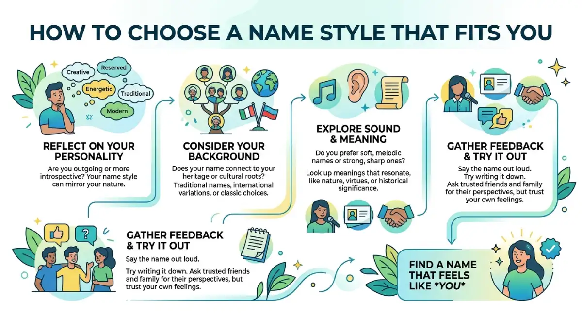 How to Choose a Name Style That Fits You