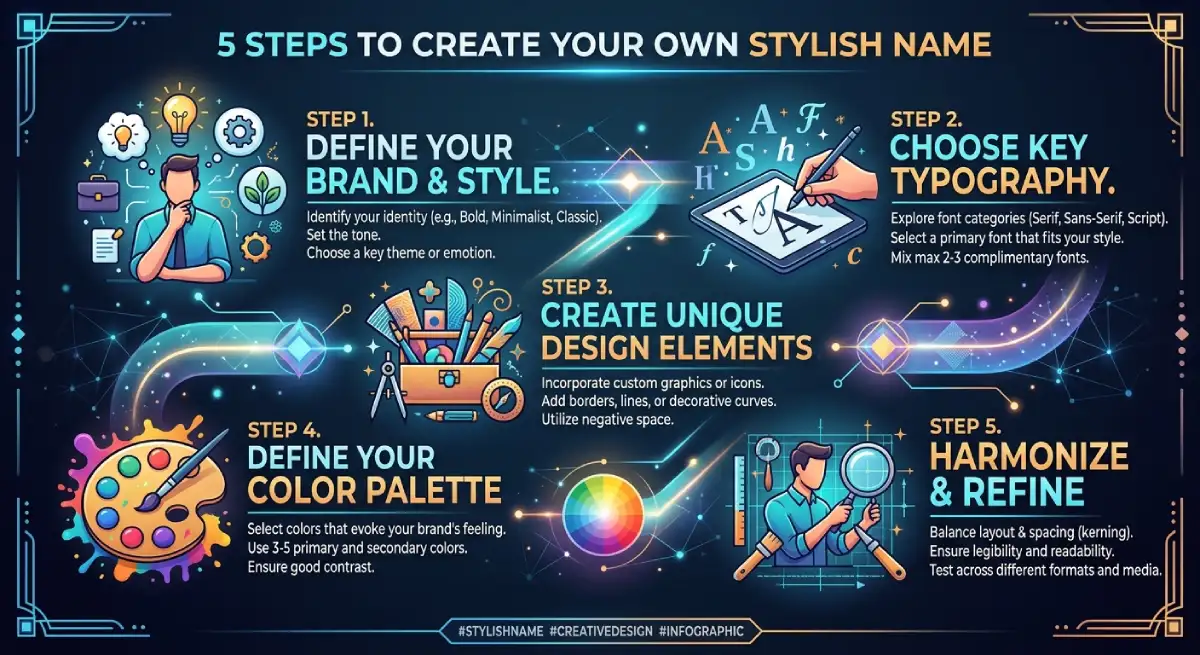 How to Create Your Own Stylish Name in 5 Steps
