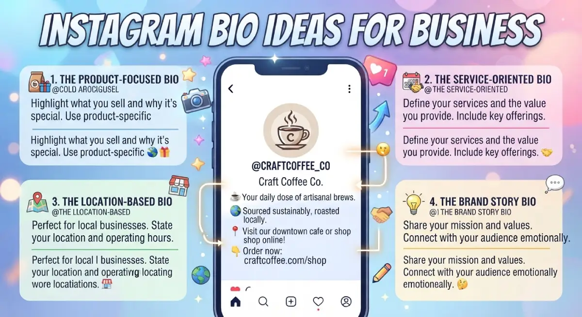 Instagram Bio Ideas for Business