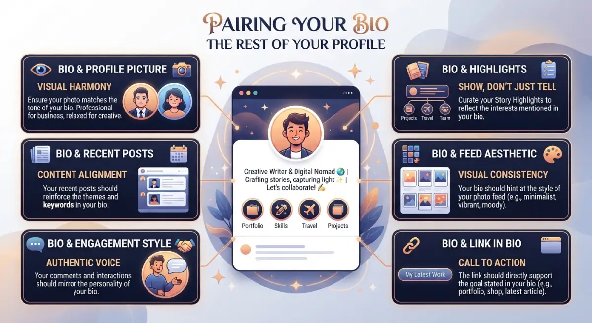 Pairing Your Bio With the Rest of Your Profile
