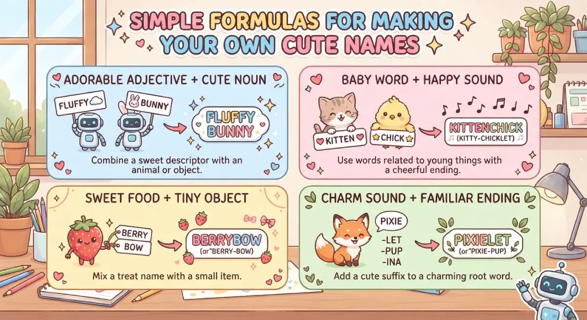 Simple Formulas for Making Your Own Cute Names