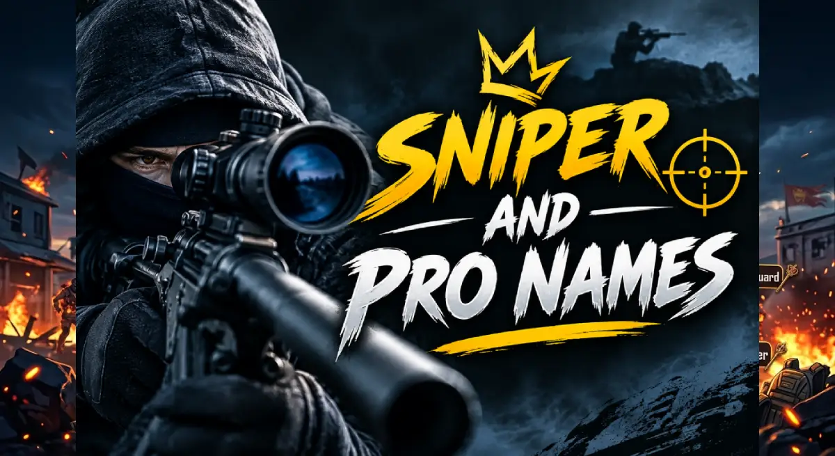 Sniper and Pro Names