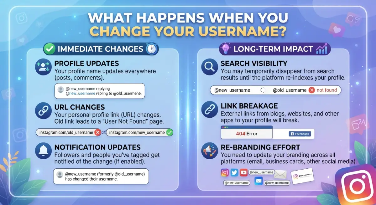 What Happens When You Change Your Username?
